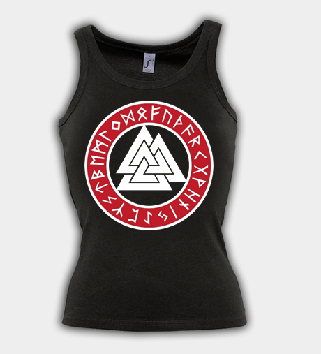 Dámské tílko Runový Valknut