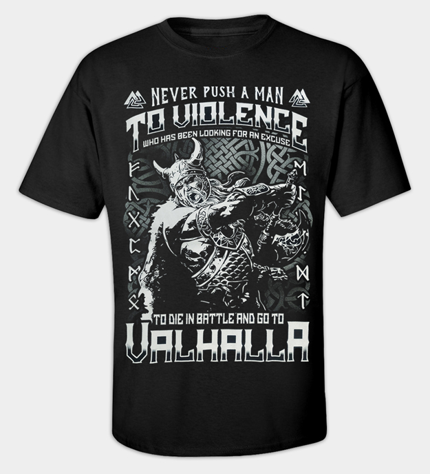 Tričko Vikingský bojovník