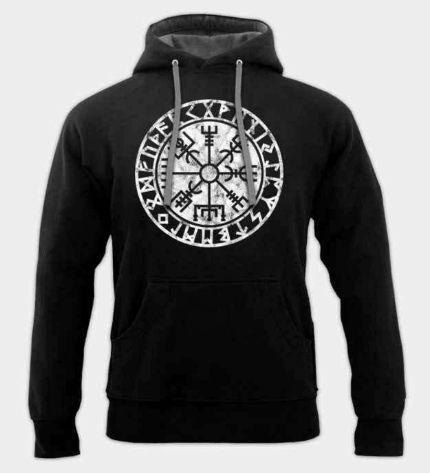 Mikina s kapucí Vegvísir