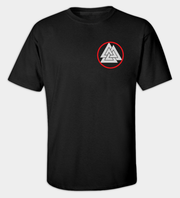 Vyšívané tričko valknut