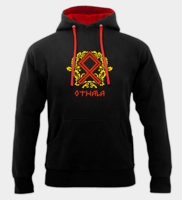 Vyšívaná kapucová mikina Othala